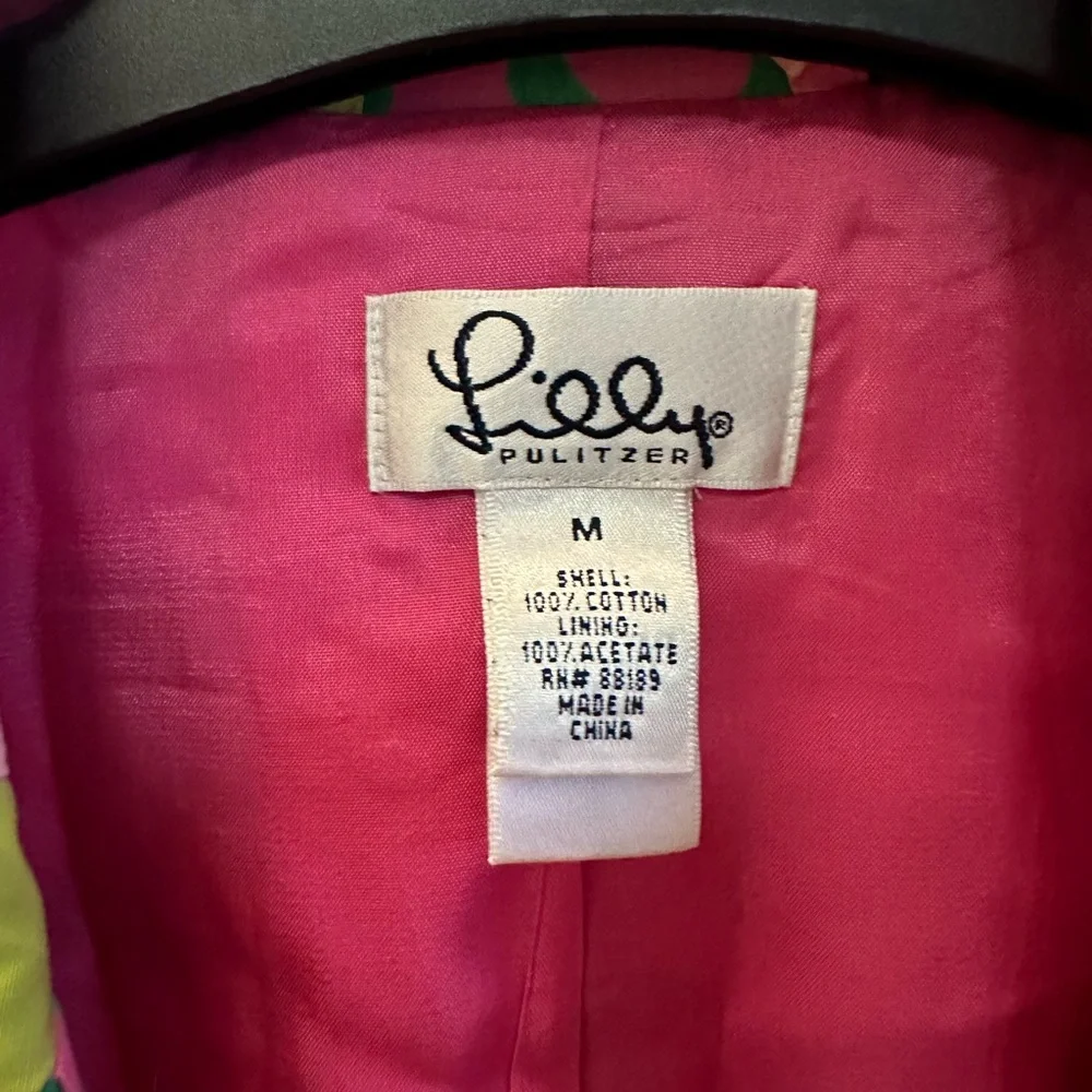 Lilly Pulitzer Patchwork Blazer - Picture 2 of 10